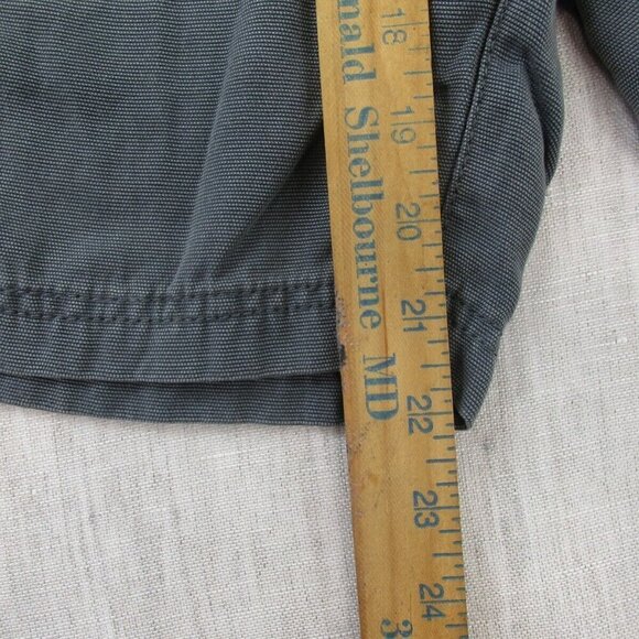 Tommy Bahama Cargo Shorts Mens Gray Canvas Tencel Blend Key Grip Relaxed Fit - Picture 8 of 8